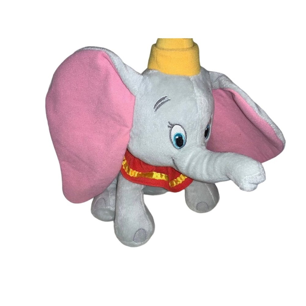 Disney Dumbo Grey Circus Elephant Stuffed Baby Animal Plushie Stuffie Toy